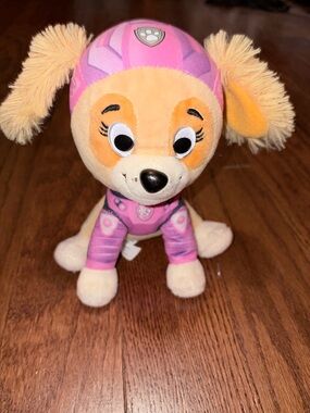 Paw Patrol Skye Plush in Pink and Cream